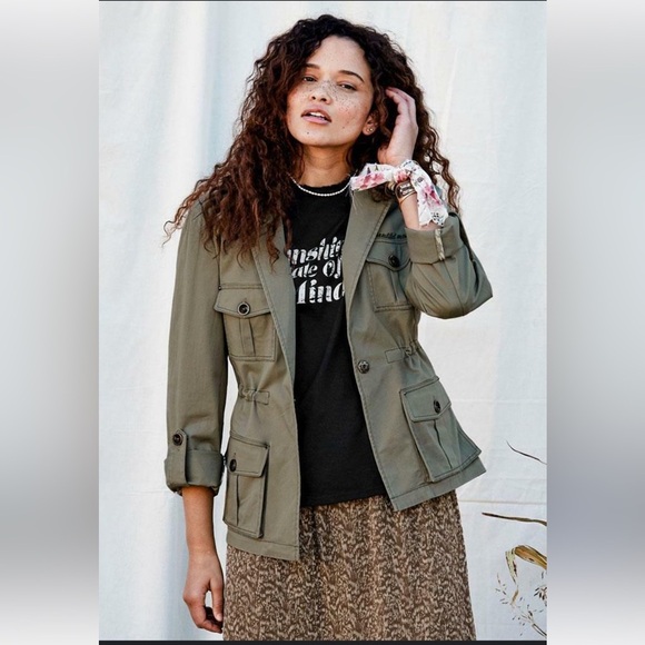 Matilda Jane Jackets & Blazers - NWOT Matilda Jane Good Hart Austin Cargo Jacket, Green, Women’s Medium